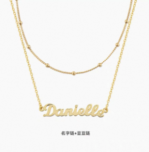 The anchor's name is a custom necklace(Anchor development)